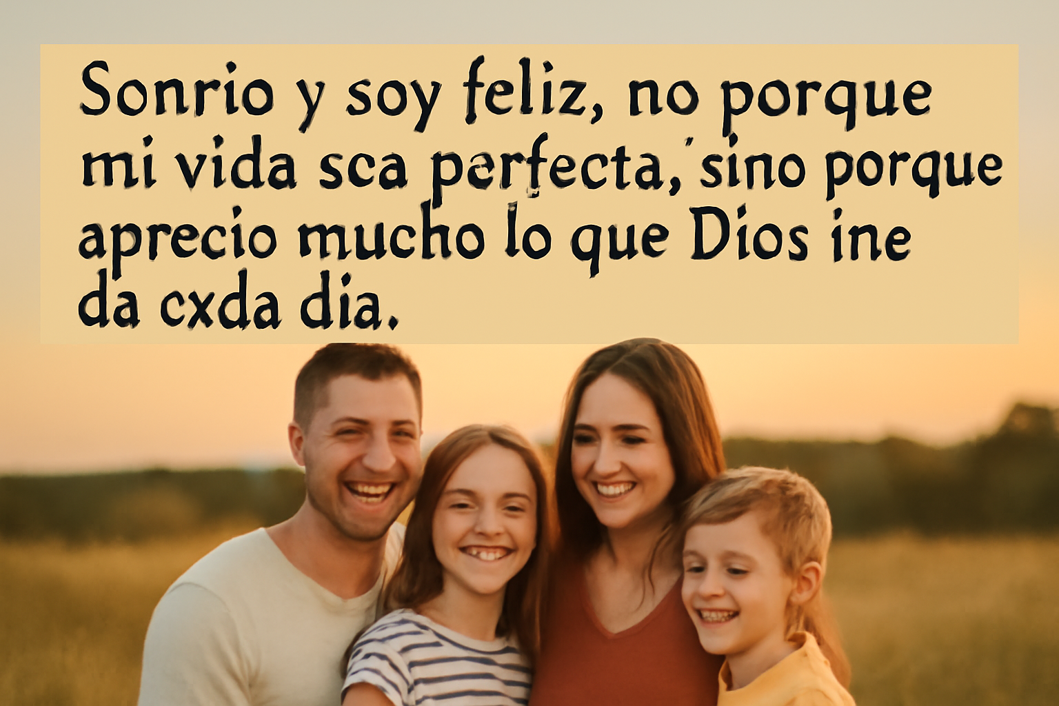 Familia Bonita: 23 Frases Originales de Agradecimiento a Dios que Tocan el Corazón 1 Gracias Dios por darme una vida con tantas bendiciones. Siempre estaré agradecido por todo lo que el Señor me otorga a diario.