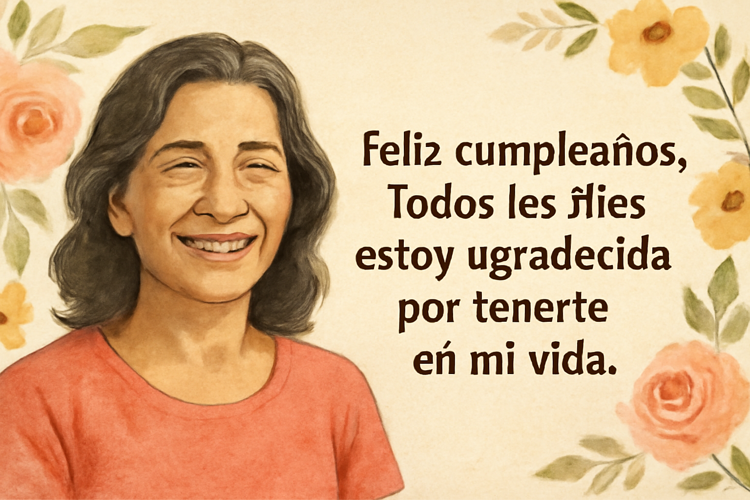 21 Mensajes de Cumpleaños para una Madre Luchadora: Expresiones de Amor y Fuerza Inquebrantable 💪🎉 1 Que tengas tanta felicidad en este día como la que tú le has dado a mi vida. Feliz cumpleaños, mamá.