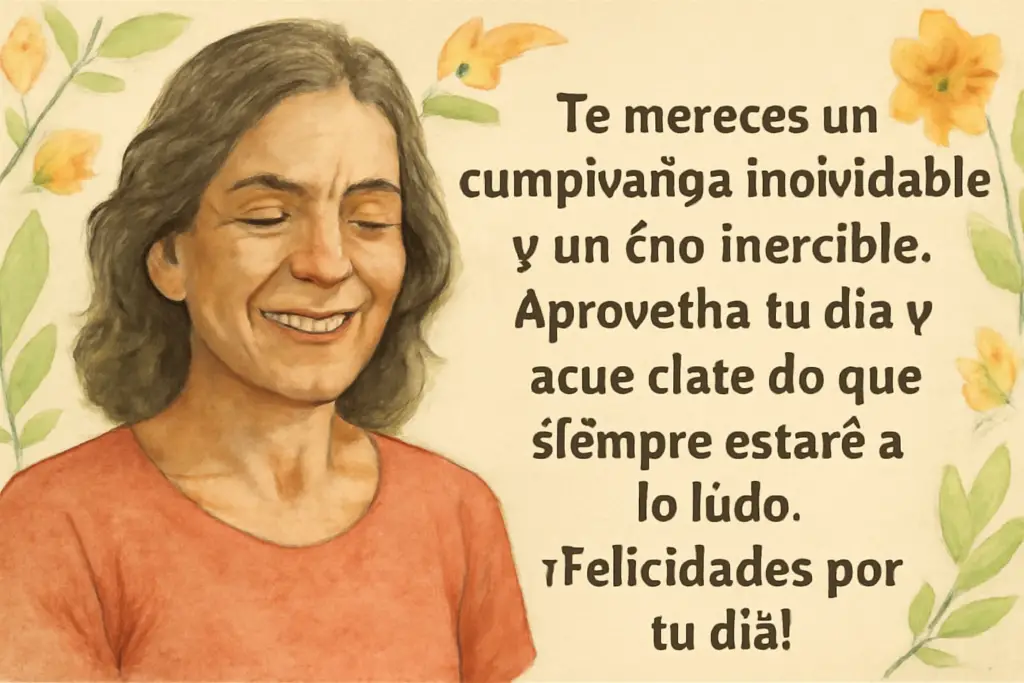 21 Mensajes de Cumpleaños para una Madre Luchadora: Expresiones de Amor y Fuerza Inquebrantable 💪🎉 2 ¡Feliz cumpleaños! Espero que tu día sea tan increíble y especial como tú.