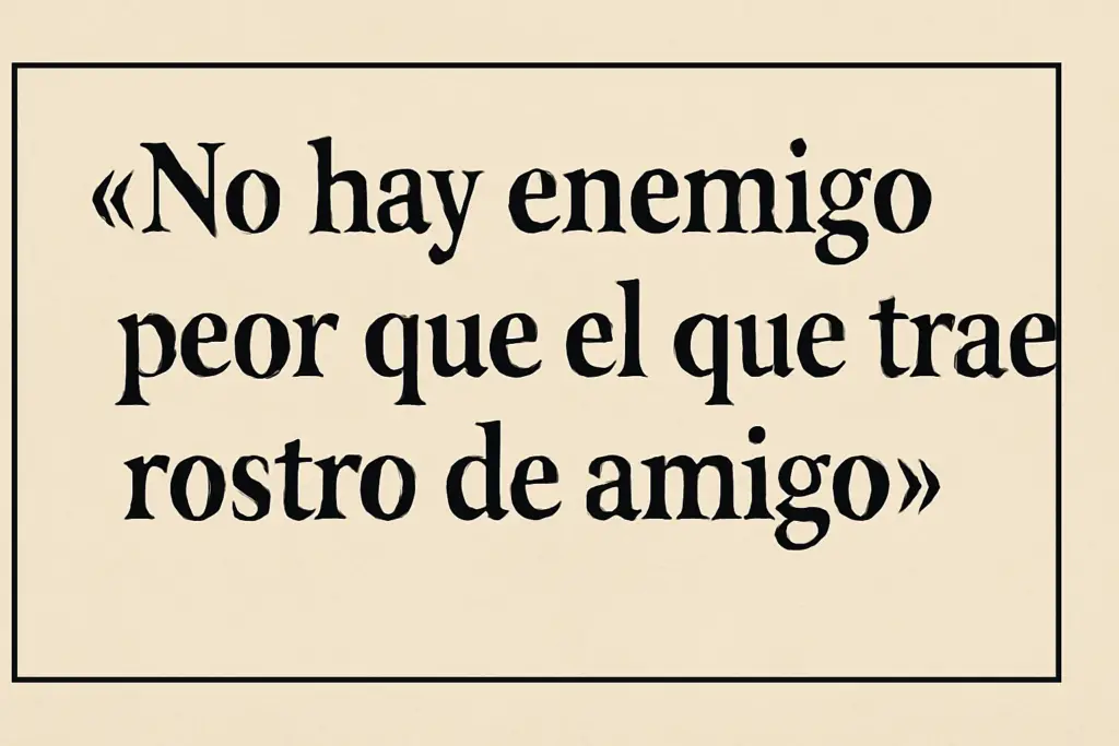 Frases para gente interesada y falsa: 22 frases largas con emojis para desenmascarar hipócritas 3 «Las mentiras más crueles son dichas en silencio»